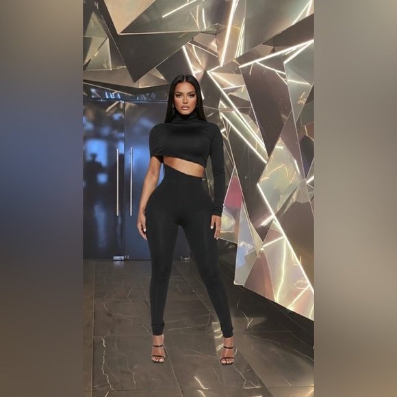 Black Allure Jumpsuit Sexy Womenswear Lady Comfort Underwear Spandex - Picture 7 of 9